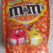 M&amp;Ms Peanut Orange Edition