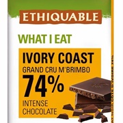 Ethiquable 74% Ivory Coast Intense Chocolate