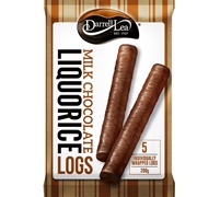 Darrell Lea Milk Chocolate Liquorice Logs