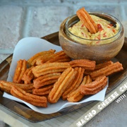 Nacho Cheese Churros