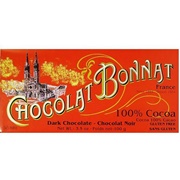 Chocolat Bonnat 100% Cocoa