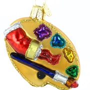 Paint Pallette Ornament