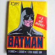 Topps Batman Trading Cards &amp; Gum