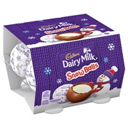 Dairy Milk Snow Balls