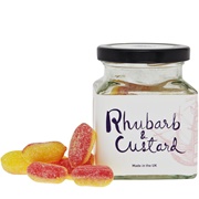 Rhubarb &amp; Custard Sweets