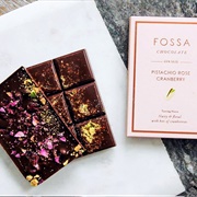 Fossa Pistachio Rose Cranberry Chocolate