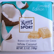 Ritter Sport White Coconut