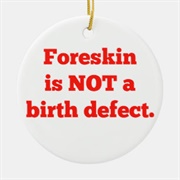 Foreskin Awareness Ornament