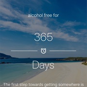 One Year Alcohol-Free