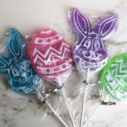 Shane Confections Bunny &amp; Egg Lollipops