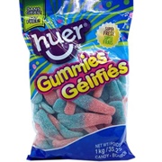 Huer Gummies Jumbo Bubblegum Bottles