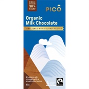 Pico Organic Milk Chocolate W/ Coconut Nectar