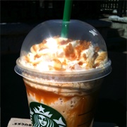 Caramel Ribbon Crunch Frappuccino