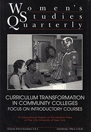 WSQ: Curriculum Transformation in Community Colleges (Liza Fiol-Matta, Myrna Goldenberg (Eds.))