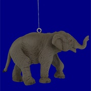 Asian Elephant Ornament