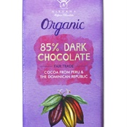 Nirvana 85% Dark Chocolate Bar