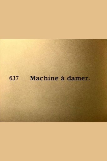 Machine À Damer (1897)