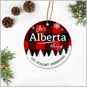 Alberta Ornament