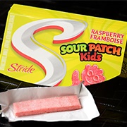 Stride Sour Patch Kids Raspberry Gum