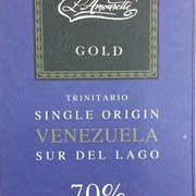 L&#39;amourette Gold Single Origin Venezuela Sur Del Lago 70%