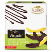 Oliviero Candied Lemon Peel in Dark Chocolate