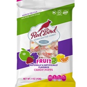 Red Bird Fruit Candy Puffs