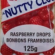 Nutty Club Raspberry Drops (Canada)