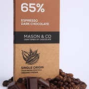 Mason &amp; Co 65% Espresso Dark Chocolate