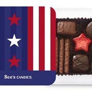 See&#39;s Stars &amp; Stripes Box