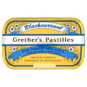 Grether&#39;s Pastilles Blackcurrant (Switzerland)