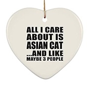 Asian Cat Ornament