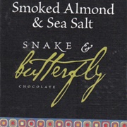 Snake &amp; Buttefly Smoked Almond &amp; Sea Salt Chocolate Bar