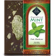 Michel Cluizel Crystallized Mint Leaves Dark Chocolate