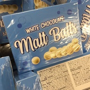 White Chocolate Malt Balls