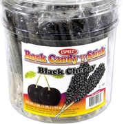 Espeez Rock Candy on a Stick Black Cherry