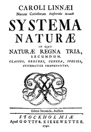 Systema Naturae (Carl Linnaeus)