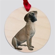 Blackmouth Cur Ornament