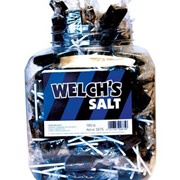 Welchs Klubbor Salt Lakrits