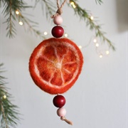 Blood Orange Ornament