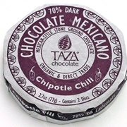 Taza Stone Ground Chipotle Chili Chocolate Mexicano