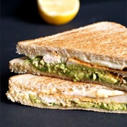 Chicken and Avocado Toasted Sandwich