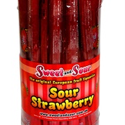 Sour Strawberry Sticks