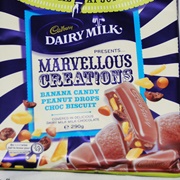 Marvellous Creations Banana Candy Peanut Drops Choc