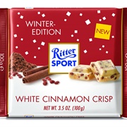 Ritter Sport White Cinnamon Crisp