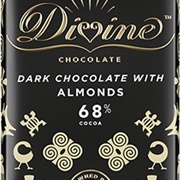 Divine Almonds Dark Chocolate 68%