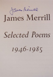 Selected Poems, 1946-1985 (James Merrill)