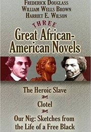 Three Great African-American Novels: The Heroic Slave, Clotel and Our Nig (Frederick Douglass)