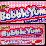 Bubble Yum Checker Mint