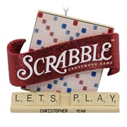 Scrabble Ornament