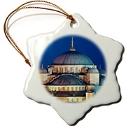 Blue Mosque Ornament